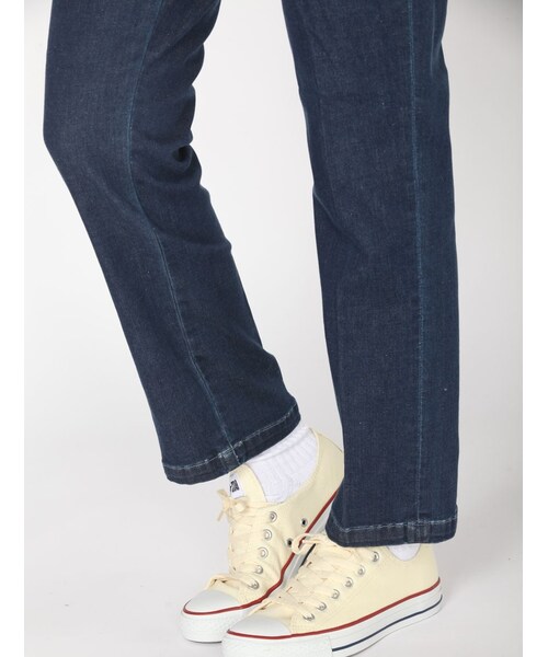 Rinajour（リナジュール）の「Rinajour(リナジュール)デニムトラウザーパンツ（パンツ・レディース・INDIGO/USED・2/1）」の6枚目の写真