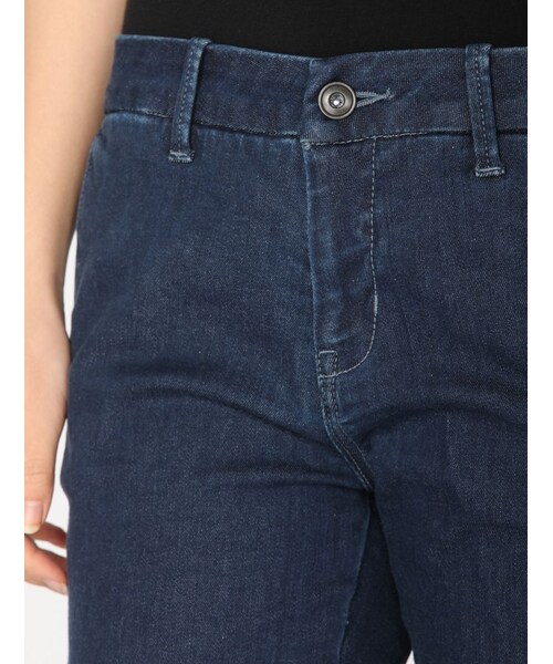 Rinajour（リナジュール）の「Rinajour(リナジュール)デニムトラウザーパンツ（パンツ・レディース・INDIGO/USED・2/1）」の4枚目の写真