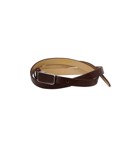 Ne-net（ネネット）の「ほっそりベルト / ベルト（ファッション雑貨・レディース・white/dark brown/green/blue/red・-）」の2枚目の写真