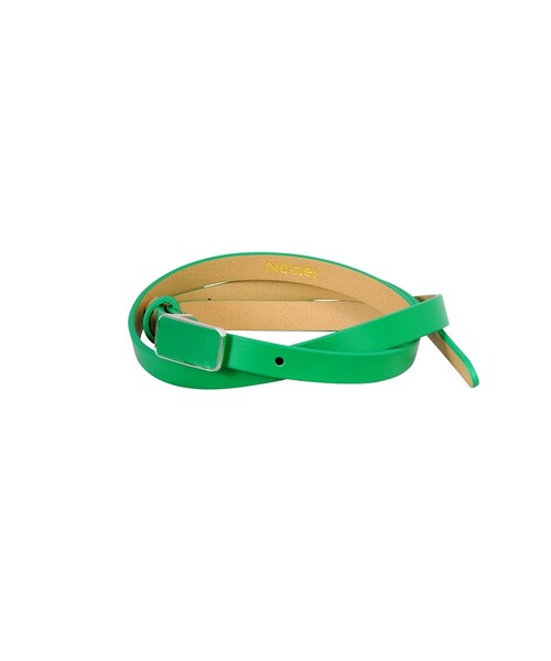 Ne-net（ネネット）の「ほっそりベルト / ベルト（ファッション雑貨・レディース・white/dark brown/green/blue/red・-）」の3枚目の写真