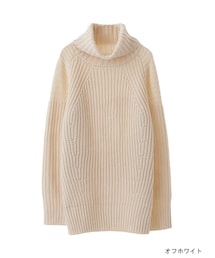 w closet | 片畦タートルニット(トップス)