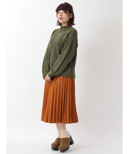 w closet（ダブルクローゼット）の「スタッズサボ（シューズ・レディース・ベージュ/ブラウン/ブラック・M/L）」の10枚目の写真