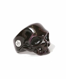 Virgo x Garni スカルリング　23号　パープル VIRGOwearworks（ヴァルゴウェアワークス）の「VIRGO×GARNI “051 SKULL