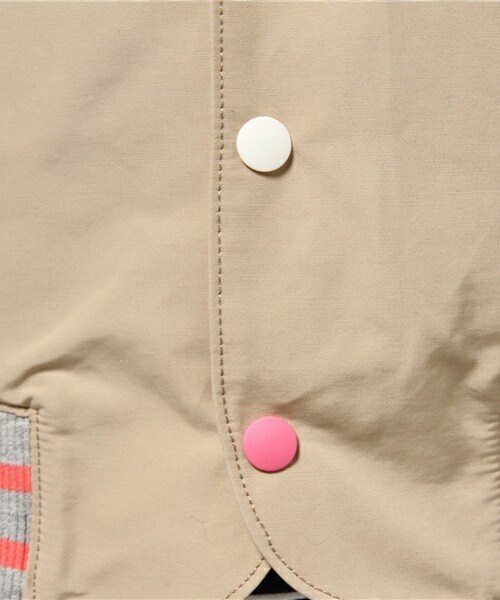 FRAPBOIS（フラボア）の「デリバリー（ブルゾン・レディース・ベージュ/レッド・1/2）」の7枚目の写真