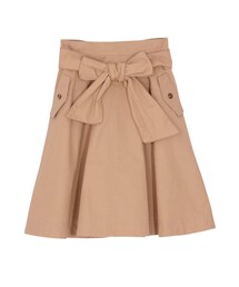 dazzlin | 【se】リボン付きデザイン切替スカート(スカート)