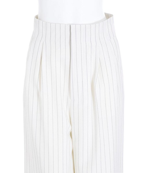 dazzlin（ダズリン）の「【se】ストライプワイドパンツ（パンツ・レディース・オフホワイト/グレー/ピンク・S/M）」の13枚目の写真