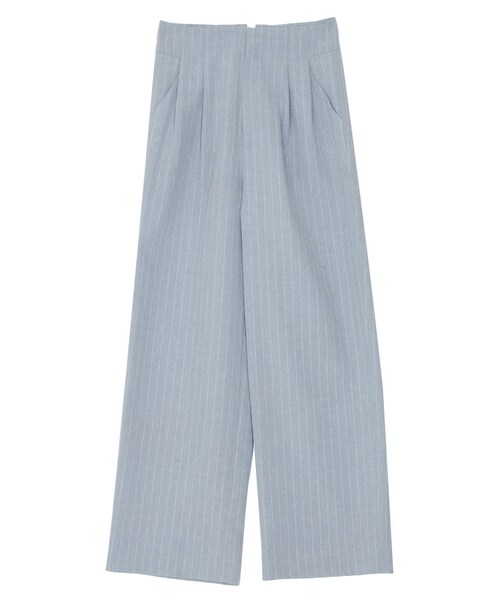 dazzlin（ダズリン）の「【se】ストライプワイドパンツ（パンツ・レディース・オフホワイト/グレー/ピンク・S/M）」の2枚目の写真