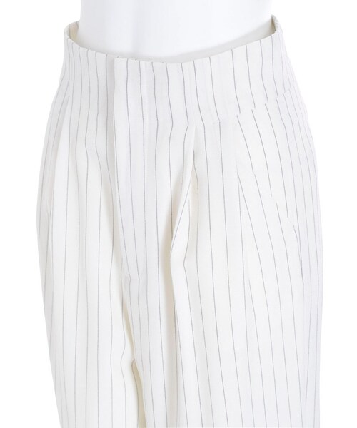 dazzlin（ダズリン）の「【se】ストライプワイドパンツ（パンツ・レディース・オフホワイト/グレー/ピンク・S/M）」の15枚目の写真