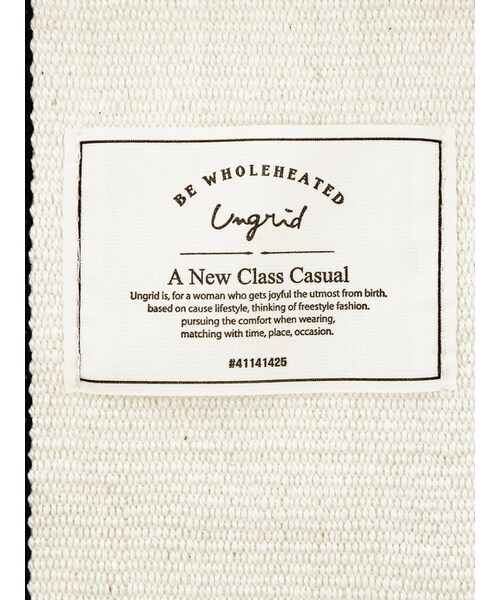 Ungrid（アングリッド）の「フリンジショルダーBAG（バッグ・レディース・オフホワイト・F）」の8枚目の写真