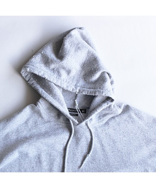 SASQUATCHfabrix.（サスクワァッチファブリックス）の「Savage Bone Sweat Parka（トップス・Grey・M/L/XL）」の3枚目の写真