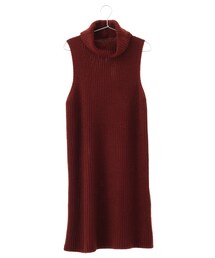 earth music&ecology | ノースリーブタートルワンピース(ワンピース/ドレス)