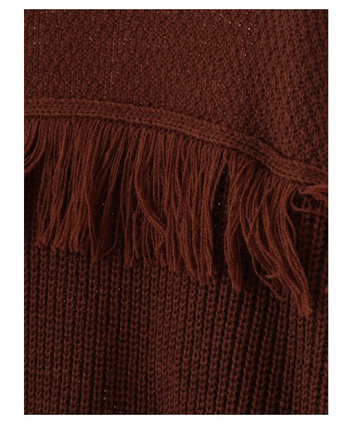 earth music&ecology（アースミュージックアンドエコロジー）の「ハイネックニットワンピース（ワンピース/ドレス・ライトグレー/ブラック/ブラウン/カーキ・F）」の10枚目の写真