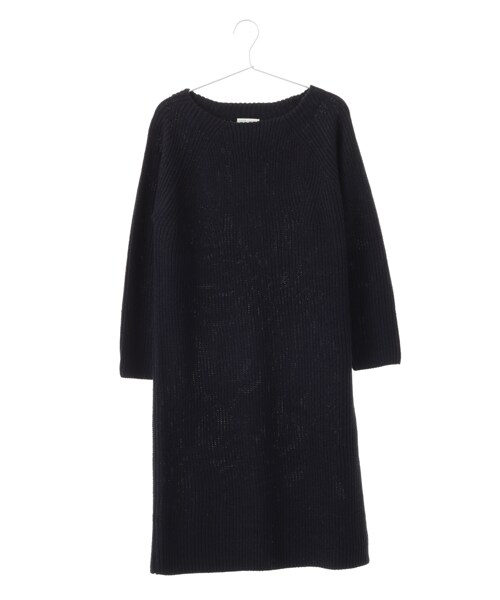 earth music&ecology（アースミュージックアンドエコロジー）の「ボトルネックニットワンピース（ワンピース/ドレス・ブリックレッド/キャメル/カーキ/ネイビー・F）」の4枚目の写真