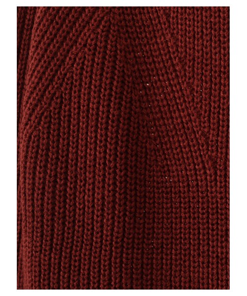 earth music&ecology（アースミュージックアンドエコロジー）の「ボトルネックニットワンピース（ワンピース/ドレス・ブリックレッド/キャメル/カーキ/ネイビー・F）」の9枚目の写真