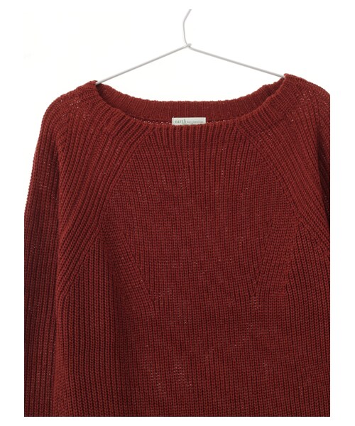 earth music&ecology（アースミュージックアンドエコロジー）の「ボトルネックニットワンピース（ワンピース/ドレス・ブリックレッド/キャメル/カーキ/ネイビー・F）」の7枚目の写真