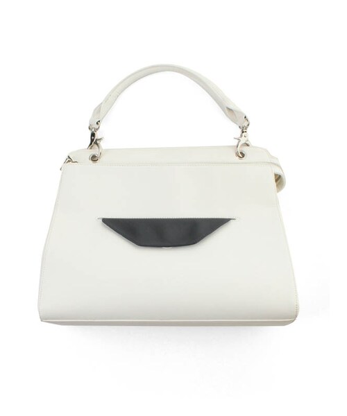 31 Sons de mode（トランテアン　ソン　ドゥ　モード）の「ポーチ付トートバッグ（バッグ・レディース・ホワイト/ブラック/ベージュ・フリー）」の5枚目の写真