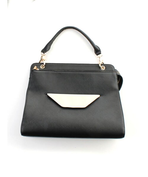 31 Sons de mode（トランテアン　ソン　ドゥ　モード）の「ポーチ付トートバッグ（バッグ・レディース・ホワイト/ブラック/ベージュ・フリー）」の4枚目の写真