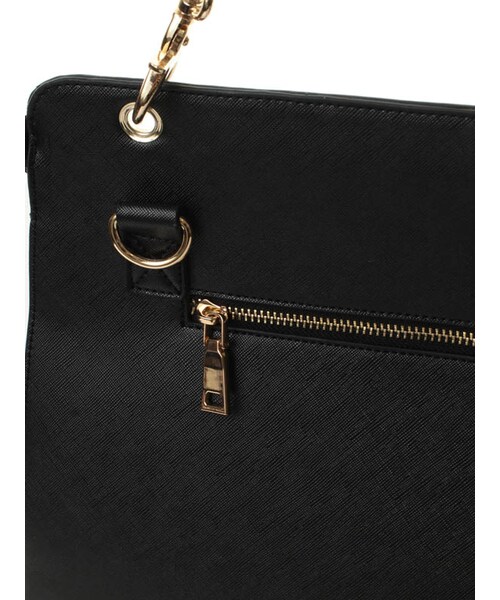 31 Sons de mode（トランテアン　ソン　ドゥ　モード）の「ポーチ付トートバッグ（バッグ・レディース・ホワイト/ブラック/ベージュ・フリー）」の20枚目の写真