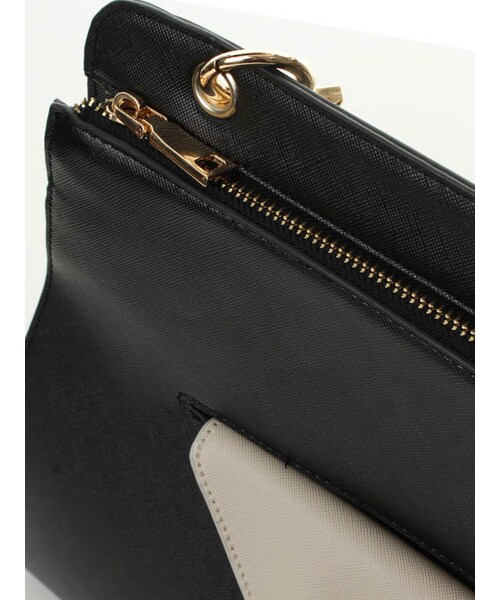 31 Sons de mode（トランテアン　ソン　ドゥ　モード）の「ポーチ付トートバッグ（バッグ・レディース・ホワイト/ブラック/ベージュ・フリー）」の21枚目の写真