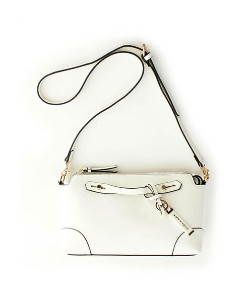 31 Sons de mode（トランテアン　ソン　ドゥ　モード）の「配色ミニボストンバッグ（バッグ・レディース・ブラウン/ホワイト/ベージュ・フリー/フリー/SOLD_OUT）」の2枚目の写真