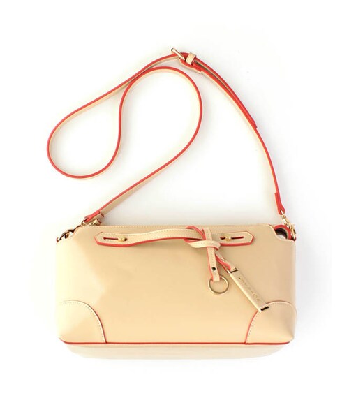 31 Sons de mode（トランテアン　ソン　ドゥ　モード）の「配色ミニボストンバッグ（バッグ・レディース・ブラウン/ホワイト/ベージュ・フリー/フリー/SOLD_OUT）」の3枚目の写真