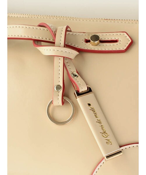 31 Sons de mode（トランテアン　ソン　ドゥ　モード）の「配色ミニボストンバッグ（バッグ・レディース・ブラウン/ホワイト/ベージュ・フリー/フリー/SOLD_OUT）」の14枚目の写真