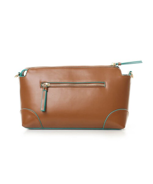 31 Sons de mode（トランテアン　ソン　ドゥ　モード）の「配色ミニボストンバッグ（バッグ・レディース・ブラウン/ホワイト/ベージュ・フリー/フリー/SOLD_OUT）」の5枚目の写真