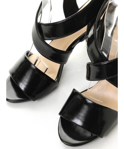 31 Sons de mode（トランテアン　ソン　ドゥ　モード）の「ベルテッドサンダル（シューズ・レディース・キャメル/ブラック・S/M/L）」の5枚目の写真