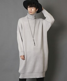 Louches | タートルネックロングニットワンピース(ニット/セーター)