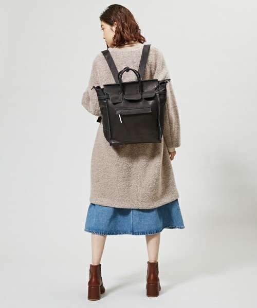 POMTATA(ポンタタ)の「POMTATA 『AND2』3WAYリュック(バックパック/リュック・レディース・ブラック/グレー・FREE)」の16枚目の写真