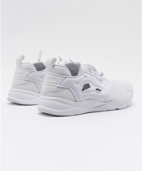 Reebok（リーボック）の「メンズ リーボック クラシック フューリーライト ホワイト Reebok FURYLITE V67158（スニーカー・レディース・ホワイト・26.5cm/27cm/27.5cm/28cm/23.5cm/24cm/24.5cm）」の4枚目の写真