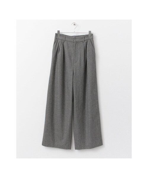 URBAN RESEARCH Sonny Label（アーバンリサーチサニーレーベル）の「ウール混ツータックワイドパンツ（パンツ・レディース・キャメル/グレー/ブラック・36/38）」の3枚目の写真