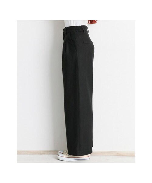 URBAN RESEARCH Sonny Label（アーバンリサーチサニーレーベル）の「ウール混ツータックワイドパンツ（パンツ・レディース・キャメル/グレー/ブラック・36/38）」の11枚目の写真