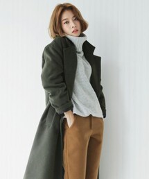 DHOLIC | メランジカラーミディ丈タートルネックニットプルオーバー(ニット/セーター)