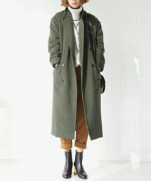 DHOLIC | オーバーサイズロング丈Pコート(ピーコート)