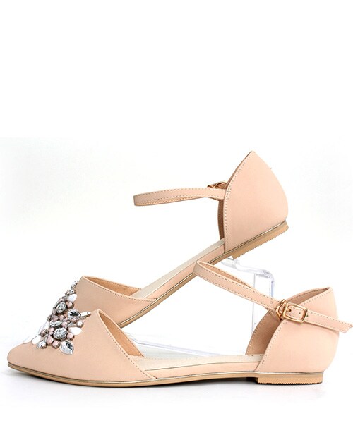 RANDA（ランダ）の「【2016SS新作】オルセービジューフラッツ/DS5087/S[0201]（シューズ・レディース・ピンク/カーキ/ブラック/ホワイト・SS/S/M/L/LL）」の9枚目の写真