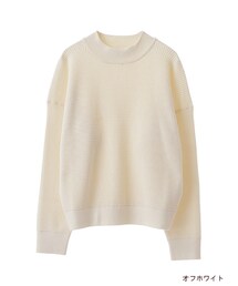 w closet | ワッフルハイネックニット(トップス)