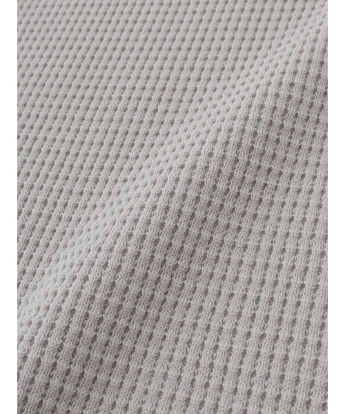 w closet（ダブルクローゼット）の「ワッフルハイネックニット（トップス・レディース・オフホワイト/グレー/Dオレンジ/チャコール・FREE）」の10枚目の写真