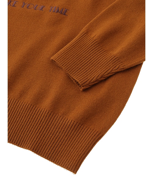 w closet(ダブルクローゼット)の「クマモチーフニット(トップス・レディース・グレー/キャメル/カーキ・FREE)」の10枚目の写真