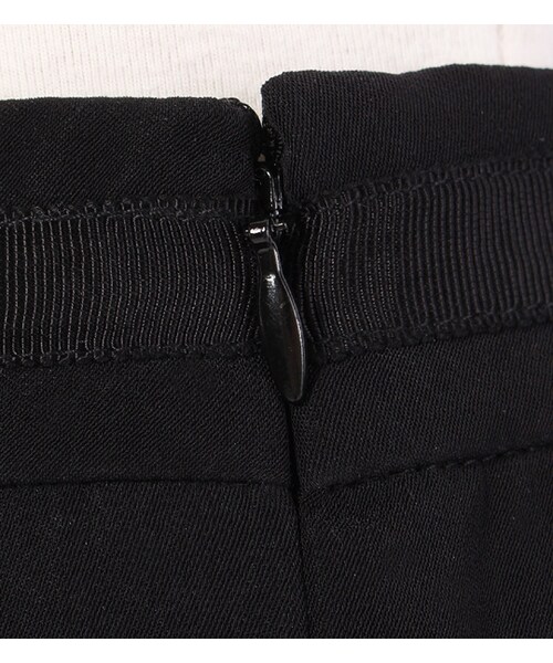 PAGEBOY(ページボーイ)の「グログランテープドロストパンツ(パンツ・レディース・オフホワイト/ブラック/カーキ)」の12枚目の写真