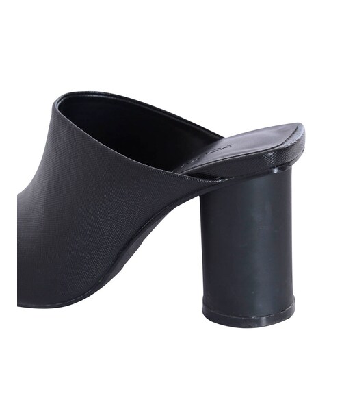 EMODA(エモダ)の「CIRCLE HEELサボ(シューズ・レディース・ホワイト/ブラック・S/M/L)」の10枚目の写真