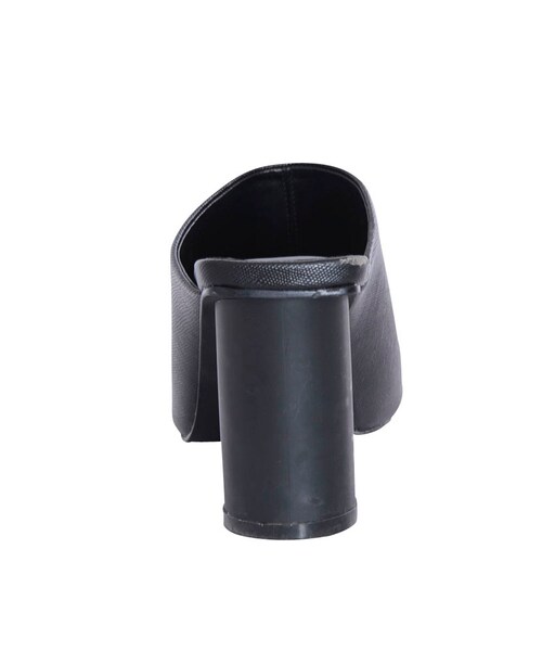 EMODA(エモダ)の「CIRCLE HEELサボ(シューズ・レディース・ホワイト/ブラック・S/M/L)」の7枚目の写真