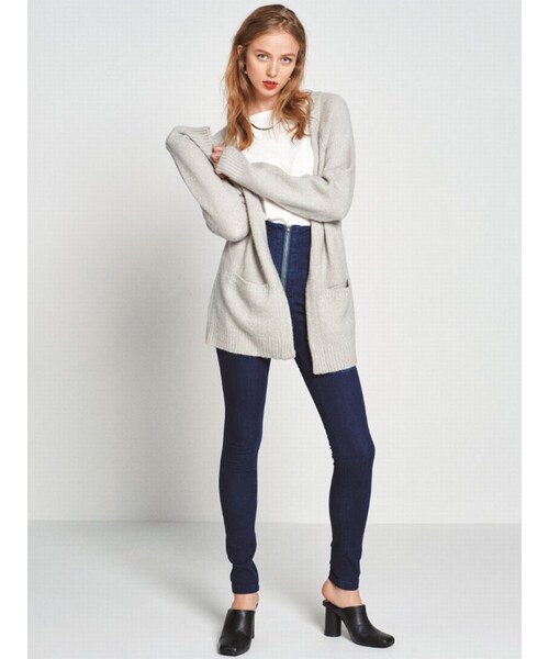 EMODA(エモダ)の「CIRCLE HEELサボ(シューズ・レディース・ホワイト/ブラック・S/M/L)」の5枚目の写真