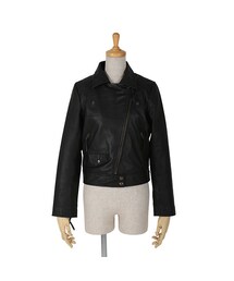 an another angelus | シープレザーライダースブルゾン/an another angelus(ライダースジャケット)