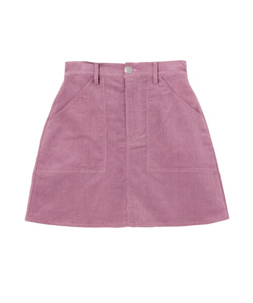 jouetie(ジュエティ)の「コンチョボタン台形スカート(スカート・レディース・ピンク/ブルー/カーキ/キャメル・M)」の11枚目の写真