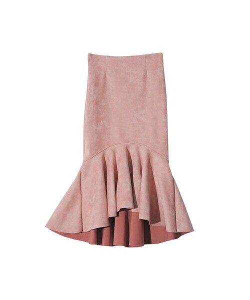 Stylenanda スタイルナンダ の フェイクスエードマーメイドスカート ピンク その他 Wear