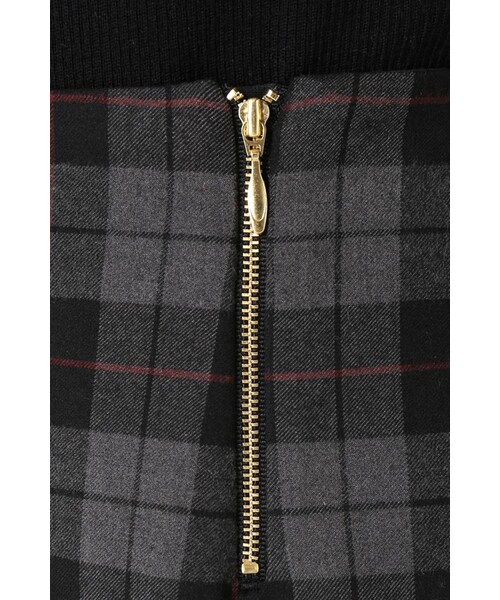 La TOTALITE（ラトータリテ）の「ツイカチェックタイトスカート（スカート・グレーA/ホワイト・36/38）」の10枚目の写真