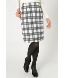 La TOTALITE | ツイカチェックタイトスカート(スカート)