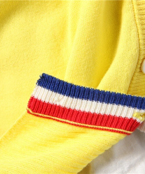 FRAPBOIS（フラボア）の「シーソートリコ（ベスト・レディース・グレー/ネイビー/イエロー・1/2）」の16枚目の写真