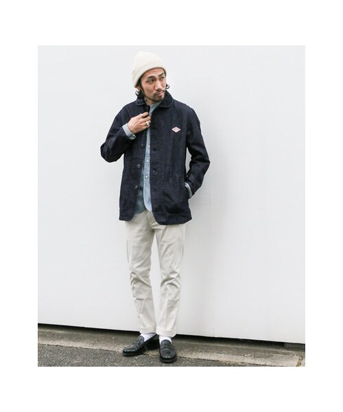 URBAN RESEARCH DOORS（アーバンリサーチドアーズ）の「DANTON 10.5oz DENIM JACKET（ジャケット/アウター・メンズ・INDIGO・38/40/42）」の2枚目の写真